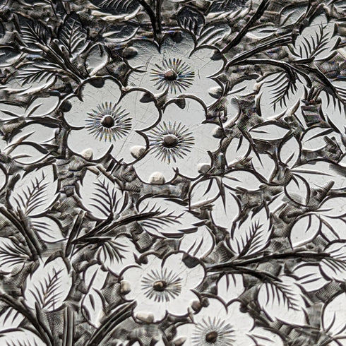 1900年 英国アンティーク 純銀製カードケース 74g DEAKIN and FRANCIS