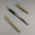 US Vintage Sheaffer Fountain Pen Gold Plated Fountain Pen and Ballpoint Pen Set with Case