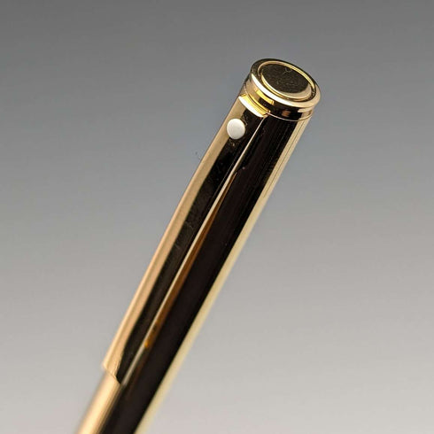 US Vintage Sheaffer Fountain Pen Gold Plated Fountain Pen and Ballpoint Pen Set with Case