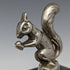 British Vintage Silver Plated Squirrel Decorated Shell Nut Dish