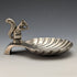 British Vintage Silver Plated Squirrel Decorated Shell Nut Dish