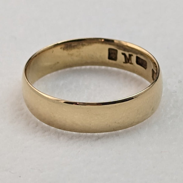 1904 British antique jewelry K18 gold ring John Mantle