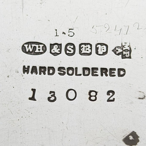 1900年頃 英国アンティーク シルバープレート製 ブレックファーストディッシュ William Hutton