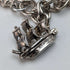1979 British vintage sterling silver charm bracelet 27g