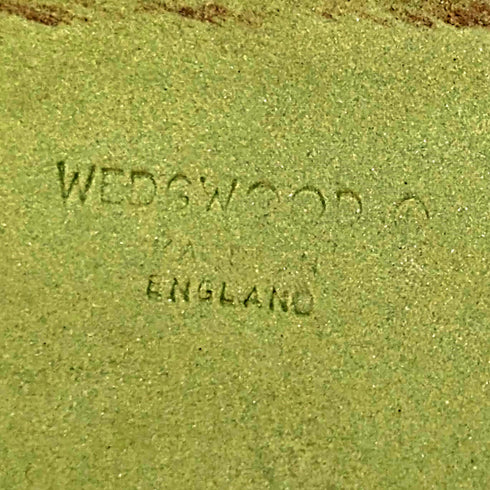 英國復古 Wedgwood Jasperware 方盒配件盒綠色