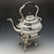 Around 1905 British Antique Silver Plated Kettle & Burner Stand Set Mappin&Webb