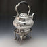 Around 1905 British Antique Silver Plated Kettle & Burner Stand Set Mappin&Webb
