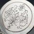 Late 19th Century Antique 750 Silver Tomato Server