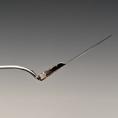 Late 19th Century Antique 750 Silver Tomato Server