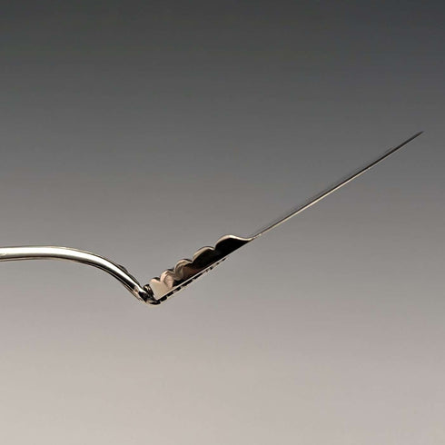 Late 19th Century Antique 750 Silver Tomato Server