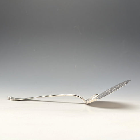 Late 19th Century Antique 750 Silver Tomato Server