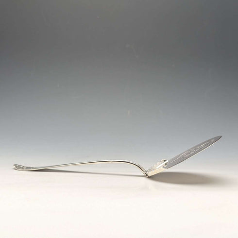 Late 19th Century Antique 750 Silver Tomato Server