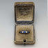 British Vintage Leather Upholstered Ring Box Alfred Wolf Ltd