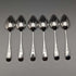 Around 1900 British Antique Silver Plated Teaspoon Set of 6 Daniel & Arter