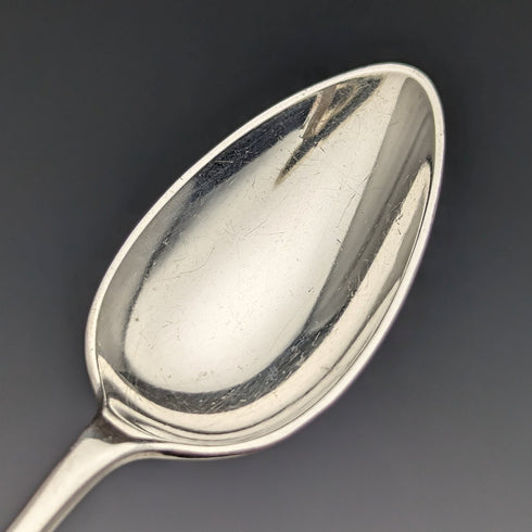 1900年頃 英国アンティーク シルバープレート製ティースプーン6本セット Daniel & Arter