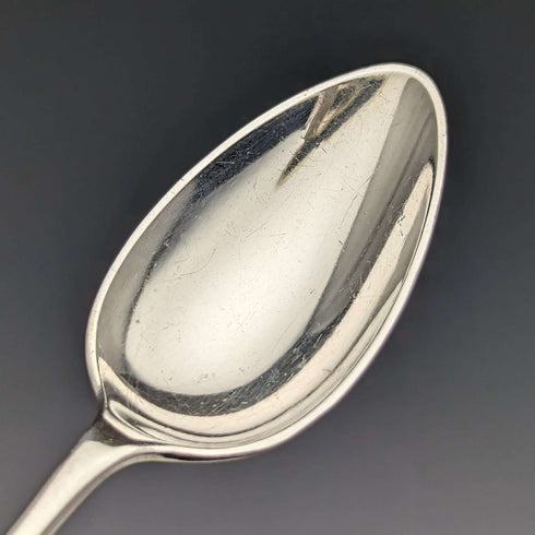 Around 1900 British Antique Silver Plated Teaspoon Set of 6 Daniel & Arter