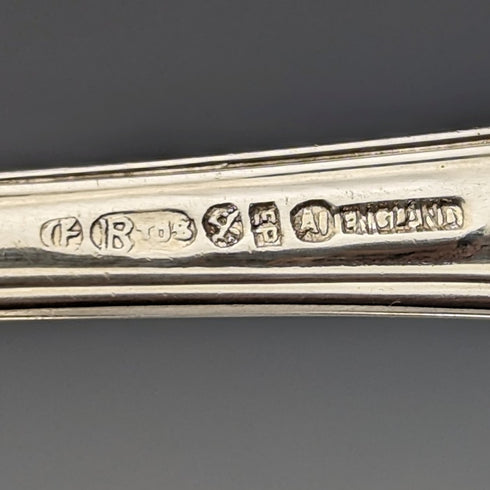 英国ヴィンテージ シルバープレート製 スープスプーン 6本セット Cooper Brothers