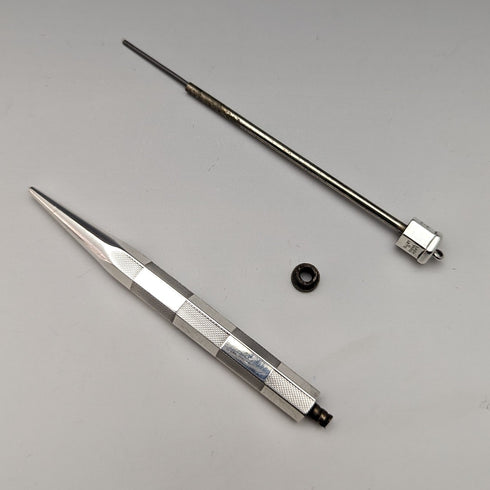 英國復古YARD-O-RED六邊形純銀推進式迷你鉛筆YARD-O-LETTE