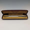 1963 British Vintage Yard O Red Sterling Silver Hexagon Propulsion Pencil Case