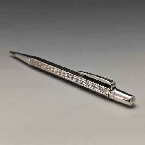 1963 年英國復古 Yard O 紅色純銀六邊形推進鉛筆盒