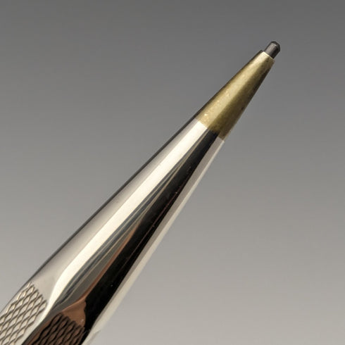 1963 年英國復古 Yard O 紅色純銀六邊形推進鉛筆盒