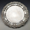 1820s British antique silver plate salva diameter 30cm