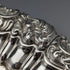 1820s British antique silver plate salva diameter 30cm