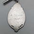 British Vintage Sterling Silver Albert Chain 36g Sterling Silver Medal Fob