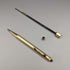 British Vintage Yard O Red Rolled Gold Hexagon Propelled Pencil