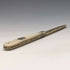 1888 British Antique White Pearl Shell Handle Pure Silver Blade Folding Pen Knife in Case