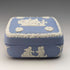 英國復古 Wedgwood Jasperware 方形錶殼 小號錶殼 淡藍色