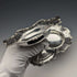 1910 年英國古董純銀蜜餞一對直徑 14 厘米共 328 克 Mappin & Webb