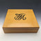British Vintage Fortnum Mason Wooden Box Natural