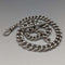 Around 1900 British Antique Sterling Silver Albert Chain Extra Thick 56g No Fob