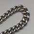 Around 1900 British Antique Sterling Silver Albert Chain Extra Thick 56g No Fob