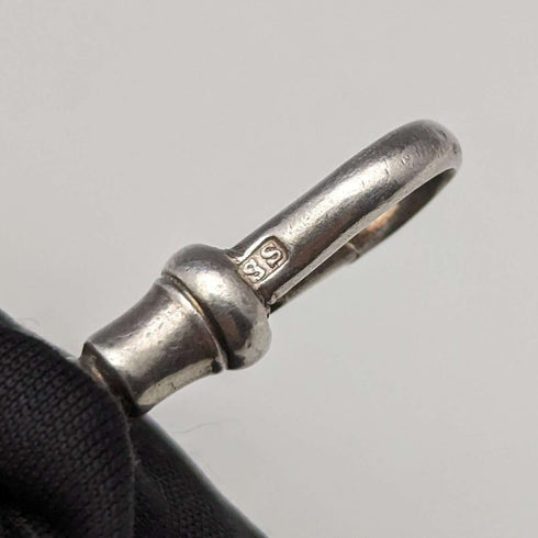 Around 1900 British Antique Sterling Silver Albert Chain Extra Thick 56g No Fob