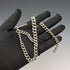 Around 1900 British Antique Sterling Silver Albert Chain Extra Thick 56g No Fob