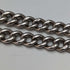 Around 1920 British Antique Sterling Silver Double Albert Chain 53g No Fob