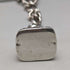 Around 1914 British Antique Sterling Silver Double Albert Chain 56g Sterling Silver Seal Fob