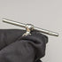 Around 1902 British Antique Sterling Silver Albert Chain 39g Black Onyx Seal Fob
