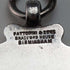 1928 British Vintage Sterling Silver Shield Fob in Fattorini & Sons Case