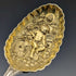 British Antique White Pearl Shell, Silver Plated Cleansing Serving Cutlery in Case
