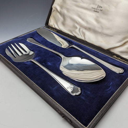 1950 年左右英國復古鍍銀餐具套裝 WALKER&HALL