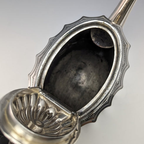 Around 1895 British antique silver plated teapot Walker & Hall