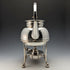 1930 British Vintage Silver Plate Kettle & Burner Stand Set George Wish