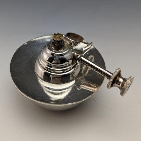 1930年頃 英国ヴィンテージ シルバープレート製 ケトル&バーナースタンドセット George Wish