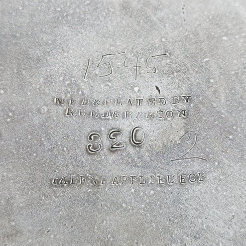 古董鍍銀懷錶架和珠寶盒 Reed & Barton