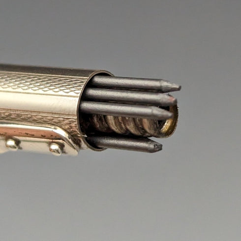 英國復古 Yard O 紙盒紅色鉑金自動鉛筆