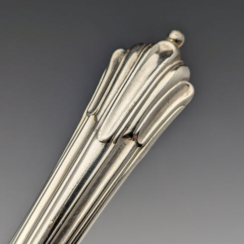 1890 年左右英國古董鍍銀餐具 12 對套裝木盒 William Gallimore