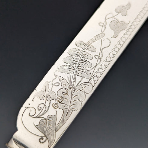 1900 年左右英國古董鍍銀餐具 12 對套裝木盒 Walker & Hall